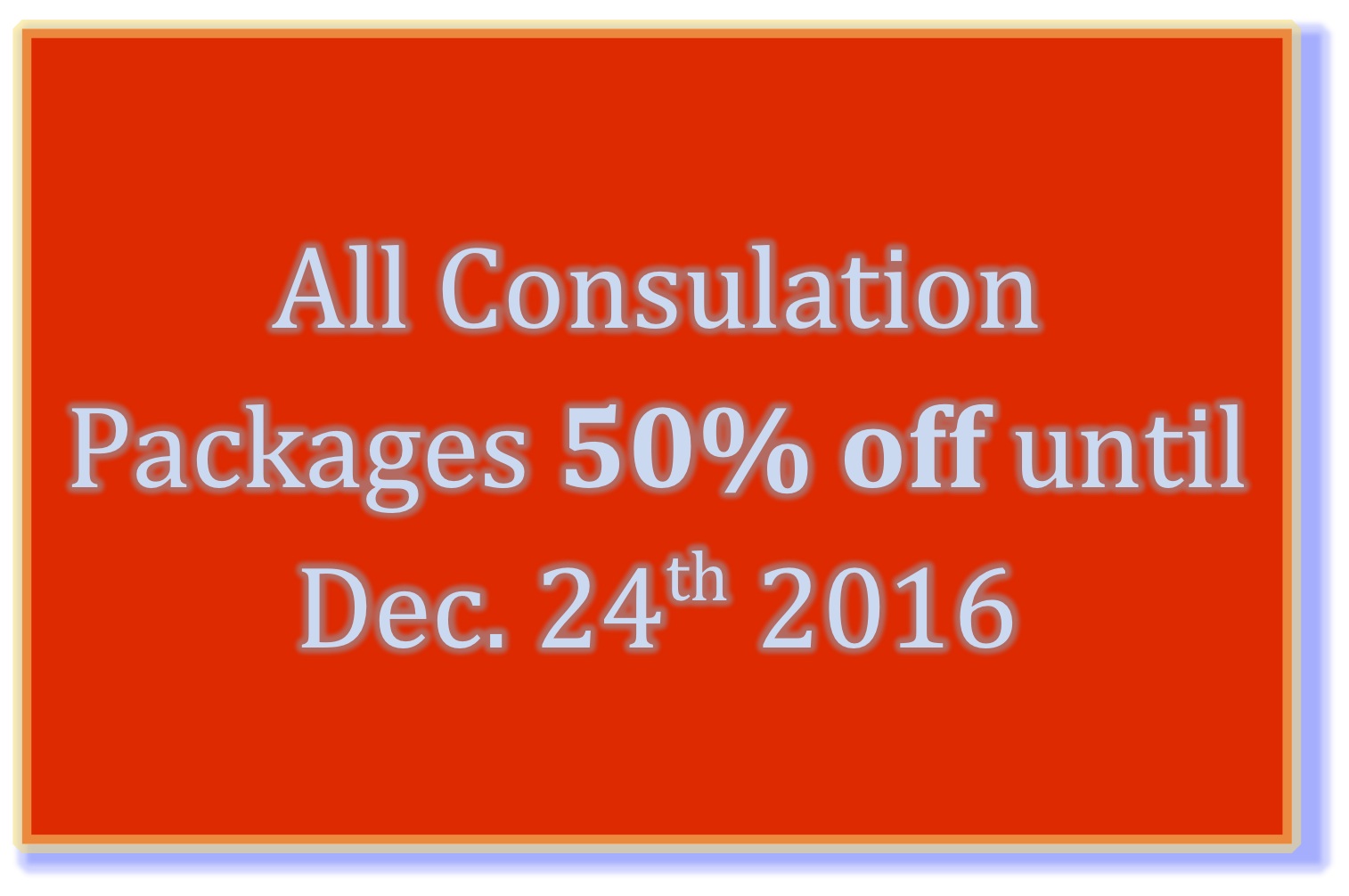50% discount on herbal packages